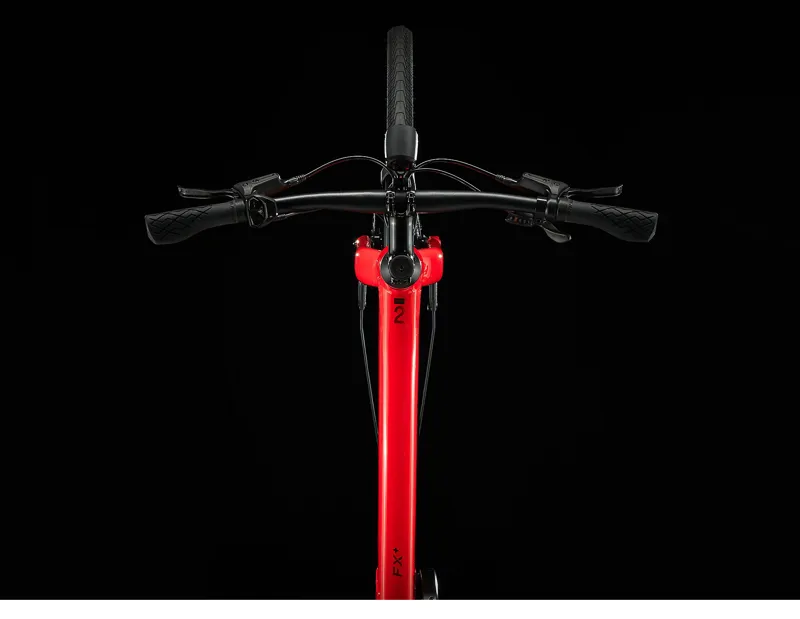 Trek Fx+ 2 Electric Hybrid Bike in Viper Red-5